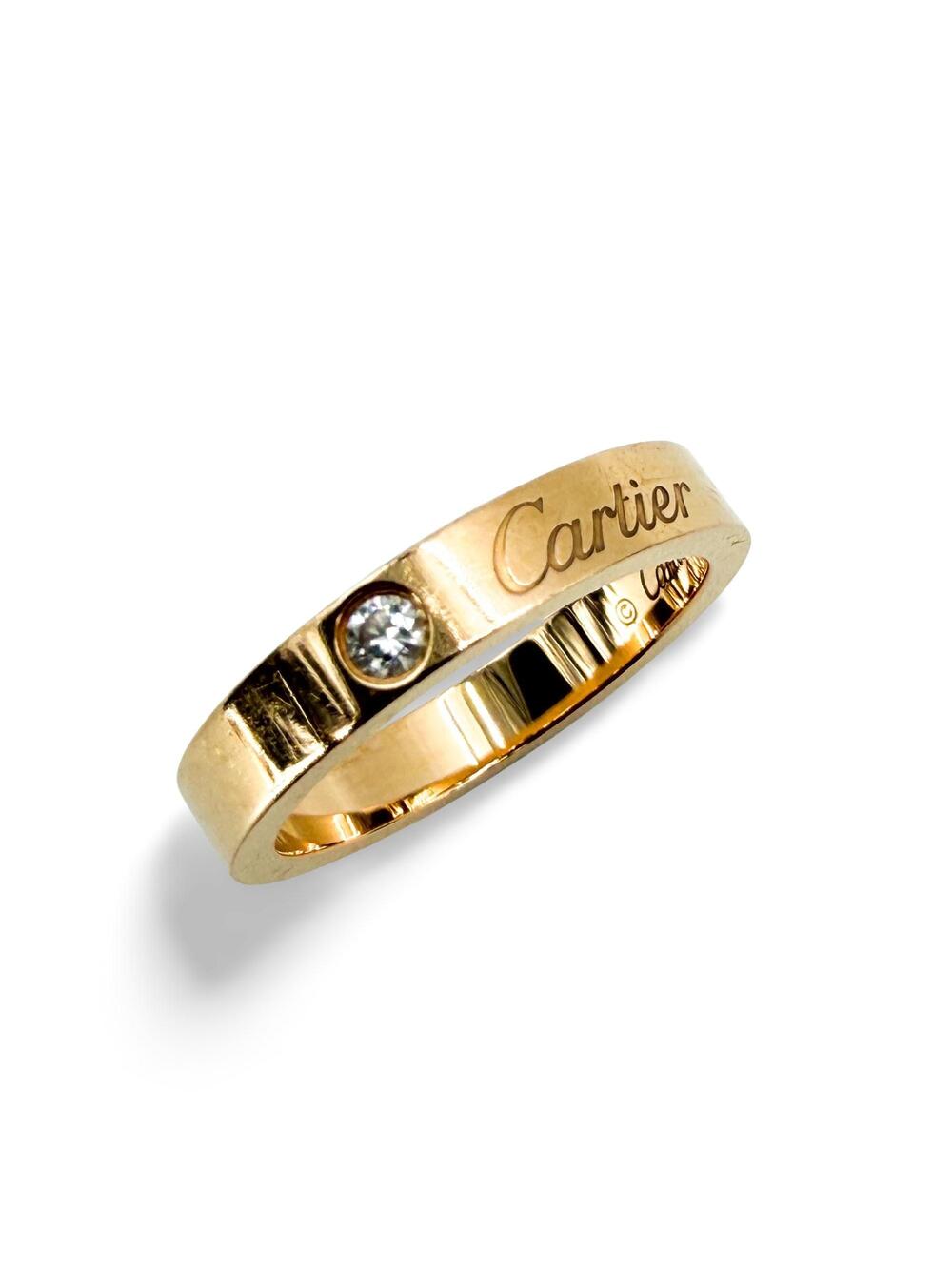 Fapis Cartier C De Wedding Band 18K #351812F71B